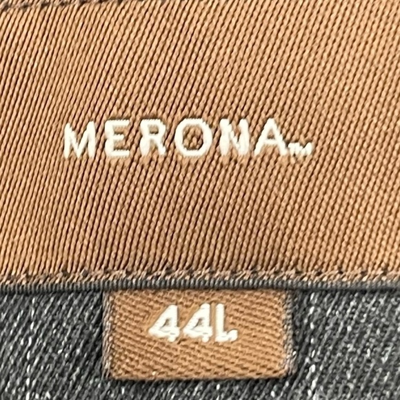 MERONA SPORT COAT SUIT JACKET GRAY SOLID
MEN'S SIZE 40R MODERN FIT - Picture 9 of 10